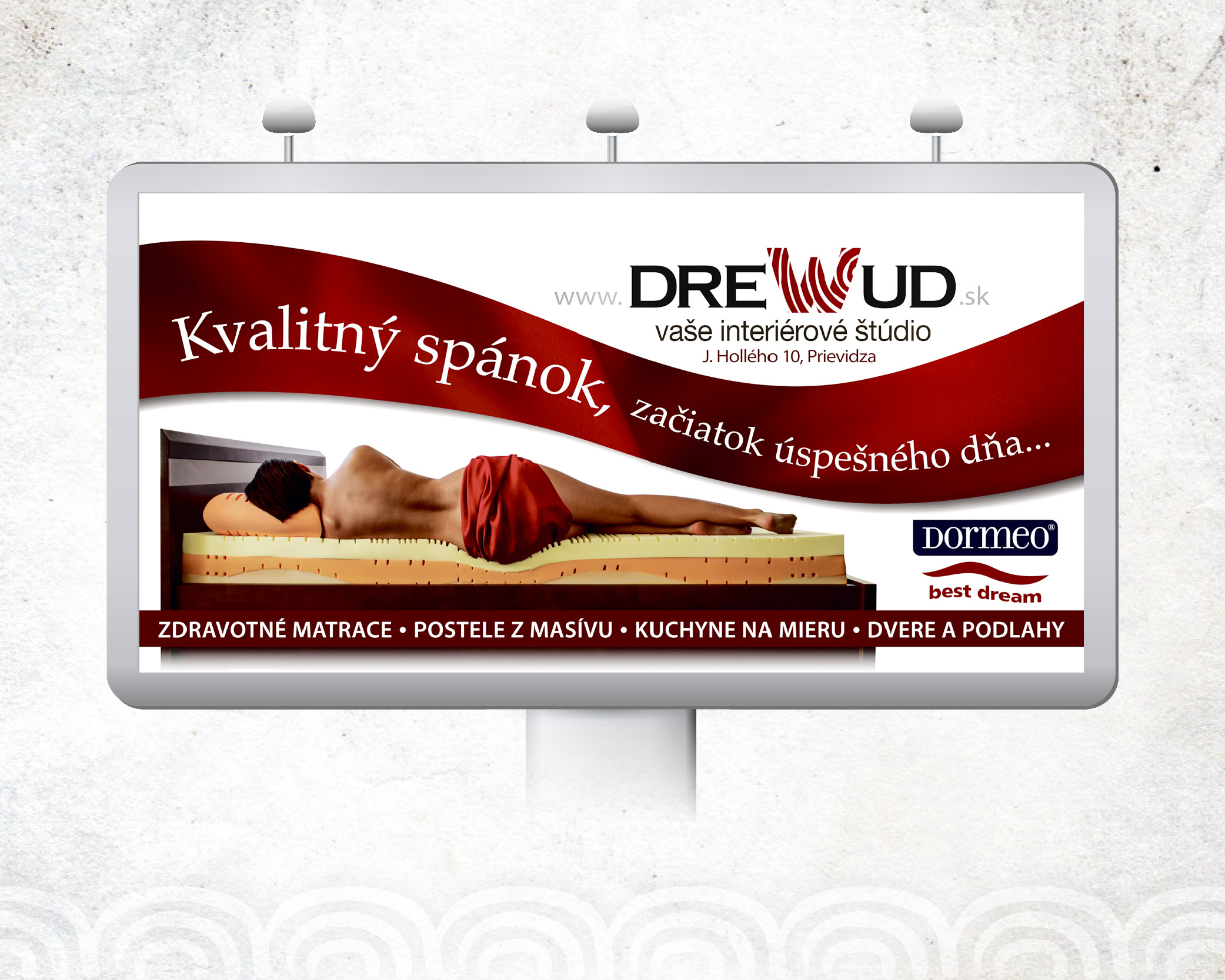 DREWUD billboard design - thedesign.sk